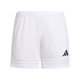 thumbnail image 3 of Pantalones cortos Adidas Squadra 25 Soccer para mujer, blanco/blanco/negro, 3 of 7