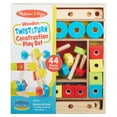 thumbnail image 4 of Melissa & Doug Twist & Turn Wooden Tools Construction Play Set (44 Pieces), 4 of 10