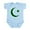 Sky Blue, variant on CafePress - Pakistan Infant Bodysuit - Baby Light Bodysuit, Size Newborn - 24 Months