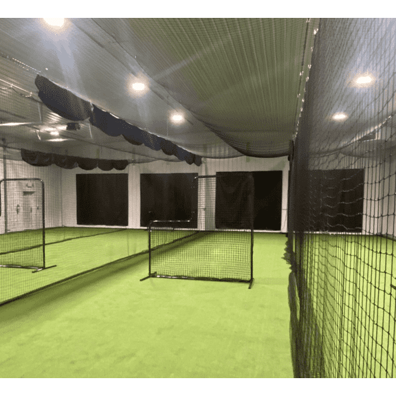 Batters Eye Backdrop 5' x 10' - Instantly Create a High-Contrast Background for Batting Cage Training - SEE THE BALL BETTER