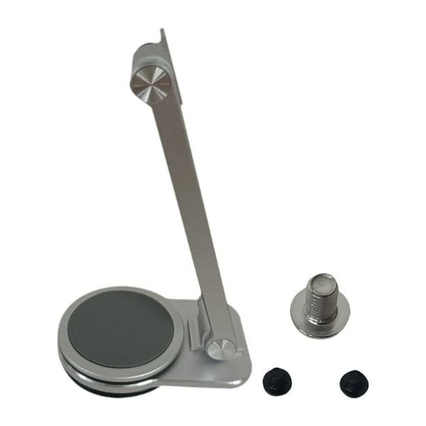 Soporte para teléfono Hugo ajustable giratorio 360 grados Plata