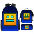 thumbnail image 1 of Naruto Sac à Dos Anime Ensemble Trois Pièces-Léger et Durable avec un Design Anime Unique pour Usage Quotidien-Week, 1 of 5