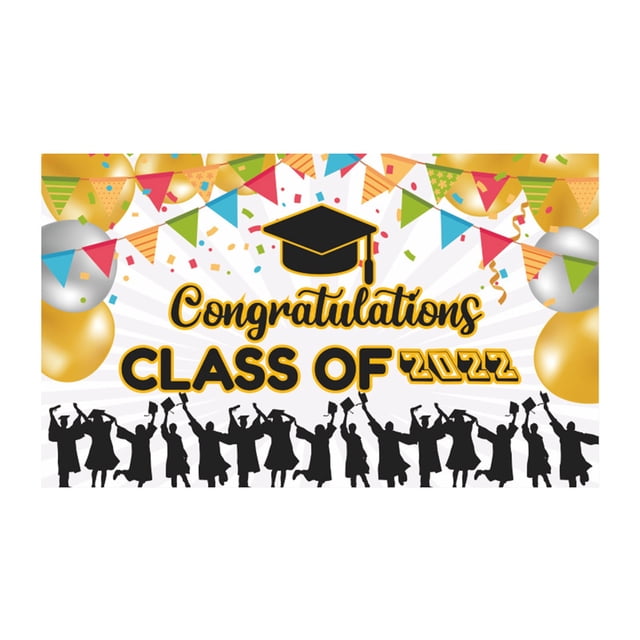 TIMIFIS Home Decor Graduation Season Banner Banner Party Ceremony Party Decoration Wall Bra Hanging Flag Graduation Season Background Cloth Office DecorFall