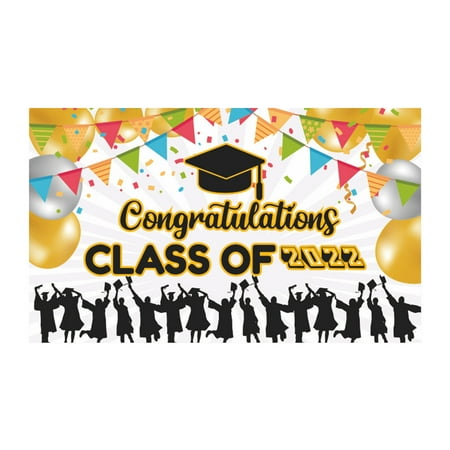 

2022 Graduation Season Banner Banner Party Ceremony Party Decoration Wall Bra Hanging Flag Graduation Season Background Cloth