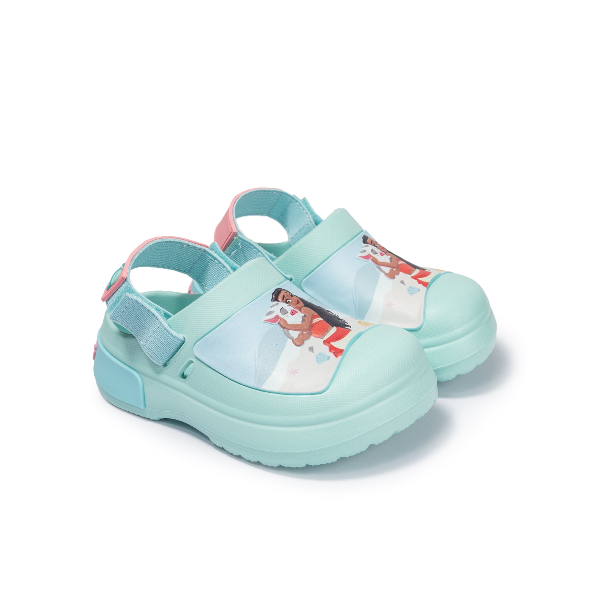 Moana Toddler and Little Kid Adjustable Strap Clogs
