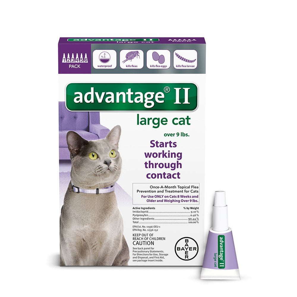 Bayer Advantage II Flea Control Treatment for Cats