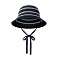 thumbnail image 4 of QASIEATN Womens Comfortable Bucket Hats Women's Striped Bucket Hat Summer Vacation Beach Caps Versatile Outdoor Sun Hat Fall Fashion Accessories, 4 of 4