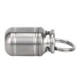 thumbnail image 1 of Keychain Pill Container, Small Pill Case Portable Alloy Medicine Holder Waterproof Warehouse Mini Pill Storage Bottle Food Pills Tea Candy Organizer Cans for Outdoor Camping, 1 of 7
