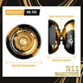 thumbnail image 4 of MAGICYOYO Double Usage Yoyo - Yoyo Réactif N11 Boule Yoyo en Alliage d'Aluminium (Noir Doré), 4 of 6