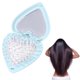 thumbnail image 4 of Salud y belleza, Herramientas de belleza, Peines, Peines, Mini cepillo de pelo para bolso, cepillo de pelo plegable de viaje con forma de corazón, mini cepillo de espejo de bolsillo, mini peine de pel, 4 of 4
