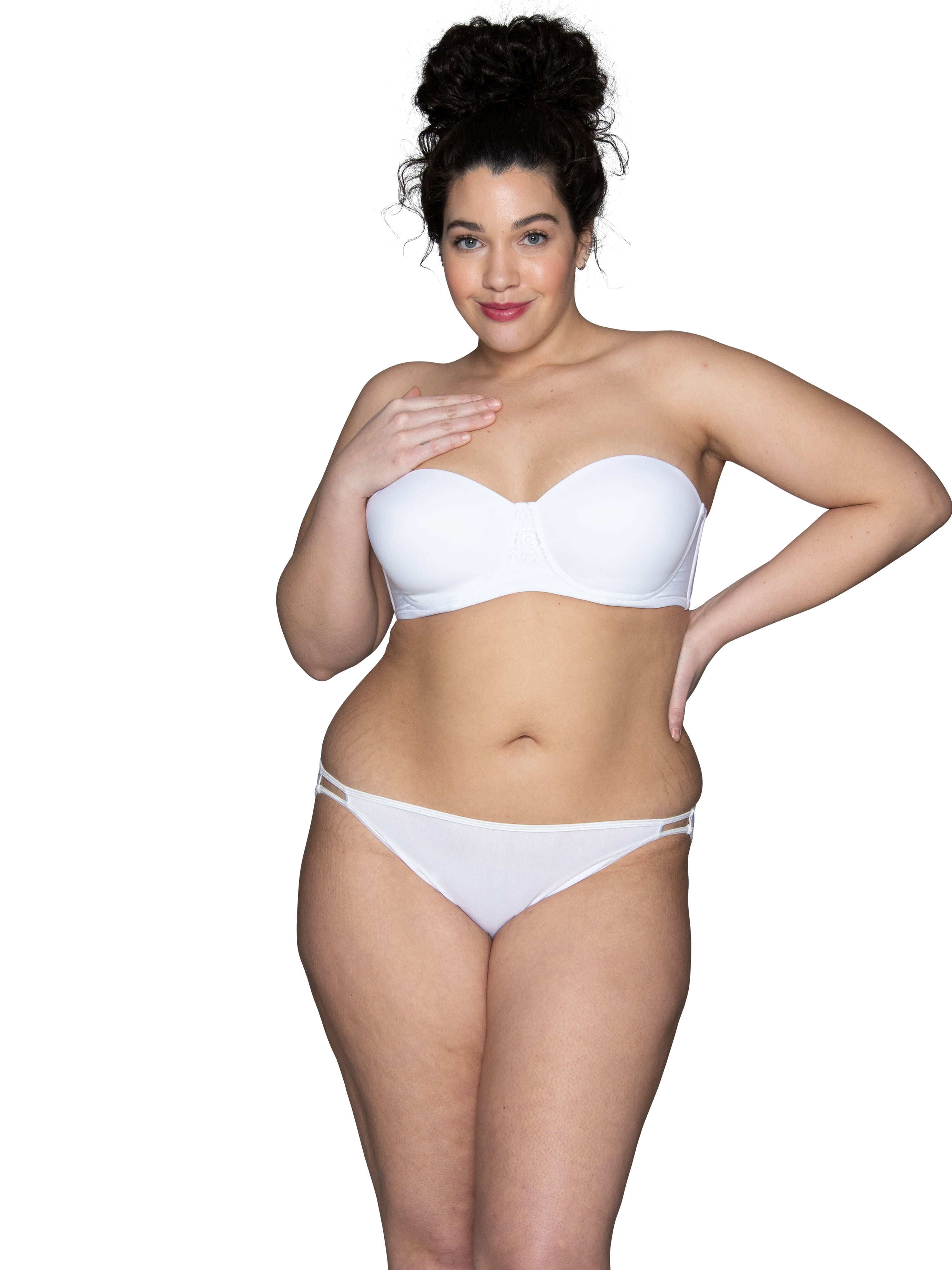 Vanity Fair Lingerie Women's Beauty Back Smoothing Underwire Strapless Bra, Style 74380
