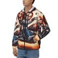 thumbnail image 2 of Lsque Chucky for Mens Full-zip Hoodie, Zip-up Pullover Hooded Sweatshirt, Kangaroo Pocket Hoodie Ideal for Daily Wear, Travel, and Home-Medium, 2 of 8