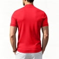 thumbnail image 5 of Shirts for Men Slim Fit Crew Neck Basic Tees Stretch Comfortable Casual Wrinkle Free Solid Color Thermal Tops, 5 of 6