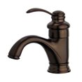 thumbnail image 3 of Bellaterra Home Barcelona Single Handle Bathroom Vanity Faucet with Drain without Overflow in Oil Rubbed Bronze, 3 of 4
