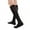 Black, variant on Therafirm Ease Men Sock Short 20-30 mmhg-Medium-Navy