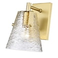 thumbnail image 2 of 1101-1S-CH-Z-Lite-Analia - 1 Light Wall Sconce In Modern Style-9.25 Inches Tall and 6.5 Inches Wide-Chrome Finish, 2 of 7