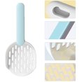thumbnail image 2 of Pala De Arena Para Gatos De 2 Piezas, Pala Para Arena Para Gatos, Pala Para Arena, Material Abs, Durable Y Fácil De Limpiar, Con Pala Profunda Y Gancho Oculto, Para Gato Y Ca. Afortunado Sencillez, 2 of 5