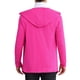 thumbnail image 3 of Cárdigan con capucha de manga larga y frente abierto de solapa para hombres INSPIRE CHIC en rojo rosa, 3 of 6