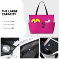 thumbnail image 3 of Disketp Darkmagenta Bolsa de Playa de Gran Capacidad, Bolso Impermeable y a Prueba de Arena para Mujer, Ideal para Playa, Piscina y Natación, 3 of 7