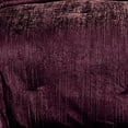 thumbnail image 3 of Jay 7 Piece Queen Comforter Set, Purple Polyester Velvet, Deluxe Texture- Saltoro Sherpi, 3 of 5