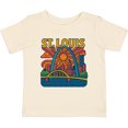 thumbnail image 3 of Inktastic St. Louis Skyline Retro Style Boys or Girls Baby T-Shirt, 3 of 5