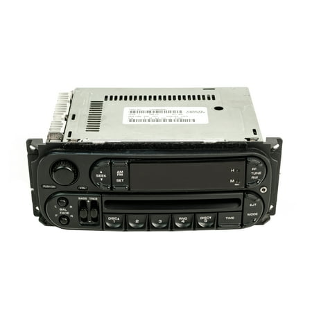 Nissan Auxiliary Input - Dodge Caravan Radio 2002-2004 AM FM CD Upgraded With Auxiliary Input RBK Slider - Refurbished