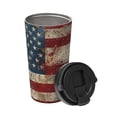 thumbnail image 2 of Goofa American Flag1 for Insulated Travel Coffee Mug Spill Proof Leak Proof 16 OZCoffee Tumbler Reusable Coffee Cups with Lids Thermos for Hot and Cold Drink, 2 of 8