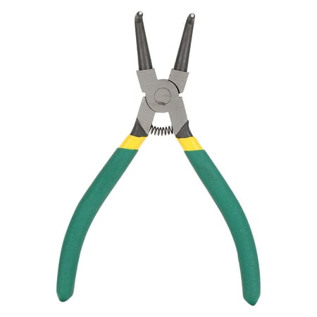 Tebru 4Pcs Circlip Pliers Set Snap Ring Plier Mini Internal External Straight Bent 6inch Circlip Pliers Set Circlip Pliers