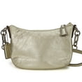 thumbnail image 3 of Pre-Owned Coach Shoulder Bag 14771 Christine Leather Champagne Gold Pochette Women's... (Good), 3 of 11