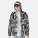 thumbnail image 2 of Fotbe Zebra Chaqueta con Protección Solar UPF 50+ para Hombre y Mujer, Camisa con Capucha y Bolsillos-Large, 2 of 7