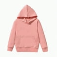 thumbnail image 2 of KPOPLK Boys'Jacket Warm Fleece Zip Up Hoodie Jacket for Boys Lightweight Athletic Boy's Comfort Hoodie(Pink##7,3-4 Years), 2 of 4