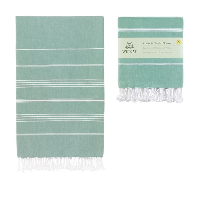 Towel WETCAT Manta de playa turca 100% algodón 208 x 208 cm