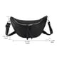 thumbnail image 5 of Bolso De Hombro Bolso de pecho para mujer, correa ajustable para el hombro, monedero para niñas de color sólido (negro), 5 of 8