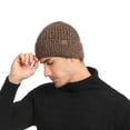thumbnail image 3 of LSLJS Double-layer Woolen Hat and Velvet Warm Mixed Color Men's Knitted Hat Gifts for Men, 3 of 4