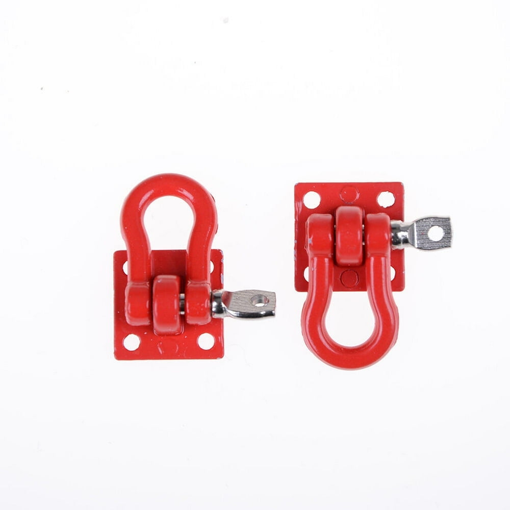 PENGXIANG 1 Pair 1 10 Scale Hook Shackles for RC SCX-10