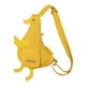 thumbnail image 4 of Bolso bandolera informal para mujer, estilo Y2K, de gran capacidad, con cremallera Amarillo, 4 of 9