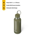 thumbnail image 3 of RTIC 16 oz Ceramic Lined Insulated Journey Water Bottle, Leak-Proof Lid, Olive, 3 of 9