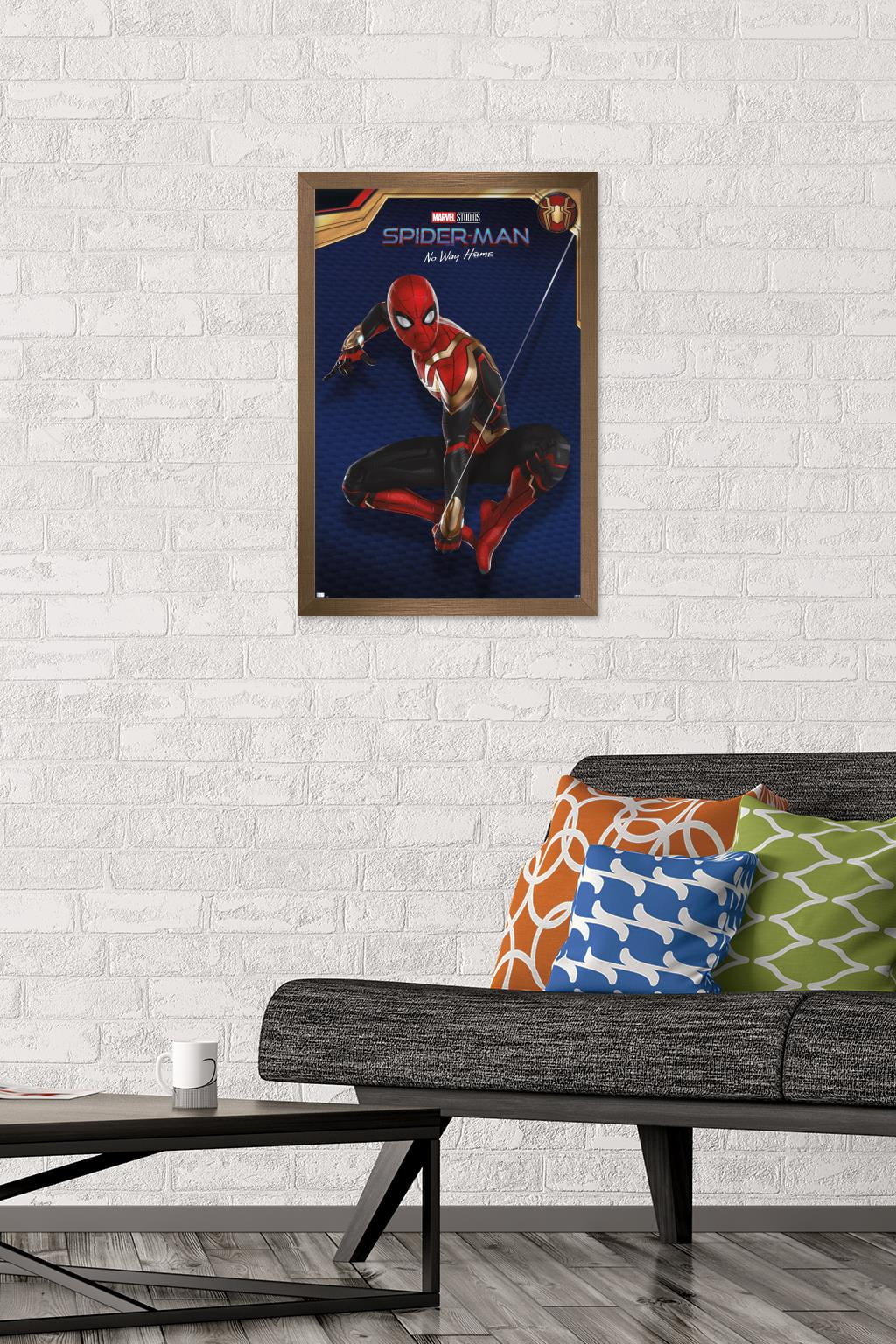 Marvel Spider-Man: No Way Home - Red Costume 16.5" x 24.25" Framed Poster, by Trends International