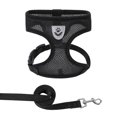 thumbnail image 1 of Cat Dog Harness with Lead Leash Adjustable Vest Polyester Mesh Breathable Harnesses Reflective sti for Small Dog Cat accessories JIANGLANG, 1 of 1