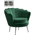 thumbnail image 2 of Meridian Furniture Gardenia Green Velvet Chair, 2 of 4