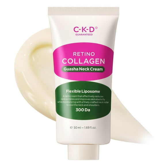Crema reafirmante para el cuello CKD Retino Collagen Gua Sha [Recarga] 50 ml