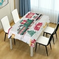 thumbnail image 4 of Yayeee Tablecloths 60" x 108" Rectangle Wrinkle Resistant Party Table Cover, Christmas Train, 4 of 8