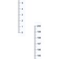 thumbnail image 1 of Unique Bargains Adhesive Tape Measure Vertical Read Measuring Tape Transparent 78.74'', 1 of 5