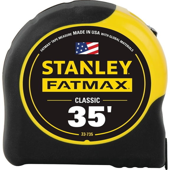Stanley Fatmax 35 Foot Tape Measure with BladeArmor Coating 33-735
