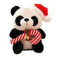 thumbnail image 3 of Coussin Panda Doux Vacances Mignon Collection pour Tous Âges Souvenir de Noël Confortable Maison, 3 of 8