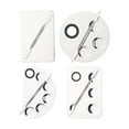 thumbnail image 2 of Paint Palette Stainless Steel Makeup Tools Sturdy Makeup Palette Professional, 2 of 8