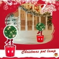 thumbnail image 1 of Perfect Luminous Christmas Tree Potted Garden Luminous Decoration, 1 of 6