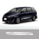 thumbnail image 4 of Pegatinas laterales para puertas de coche, accesorios para tuning de Toyota Estima, calcomanías de vinilo con estilo deportivo, 4 of 5