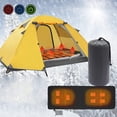 thumbnail image 4 of Winter Heating Mat USB Heating Sleeping Mat Camping Warming Mattress Temperature Adjustable Warm Tent Sleeping Mat Foldable Sleeping Pad, 4 of 8