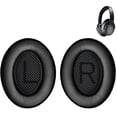 thumbnail image 1 of Almohadillas de repuesto premium para auriculares, almohadillas de repuesto compatibles con auriculares supraaurales, color negro, 1 of 4